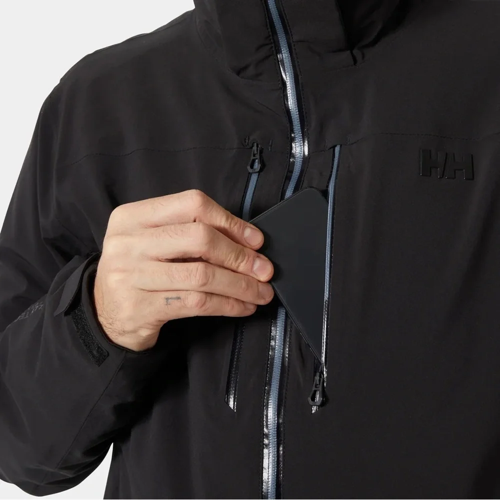 Helly Hansen Men's Alpha LIFALOFT™ Insulated Ski Jacket SZ. Medium AWESOME!!! - Picture 7 of 11